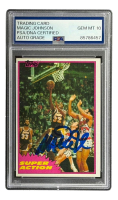 Magic Johnson Signed 1981 Topps #109 RC (PSA | Auto 10) at PristineAuction.com