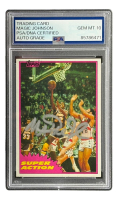 Magic Johnson Signed 1981 Topps #109 RC (PSA | Auto 10) at PristineAuction.com