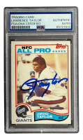 Lawrence Taylor Signed 1982 Topps #434 RC (PSA) at PristineAuction.com