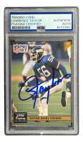 Lawrence Taylor Signed 1991 Pro Set #336 (PSA) at PristineAuction.com