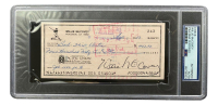 Willie McCovey Signed 1983 Personal Bank Check (PSA) at PristineAuction.com