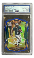Jalen Hurts Signed 2020 Panini Select Diecut Blue #150 RC (PSA) at PristineAuction.com