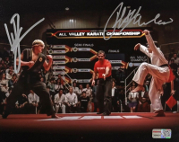 Ralph Macchio & William Zabka Signed "The Karate Kid" 8x10 Photo (Tristar) at PristineAuction.com