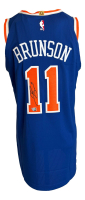Jalen Brunson Signed Knicks Nike Authentic Jersey (Fanatics) at PristineAuction.com
