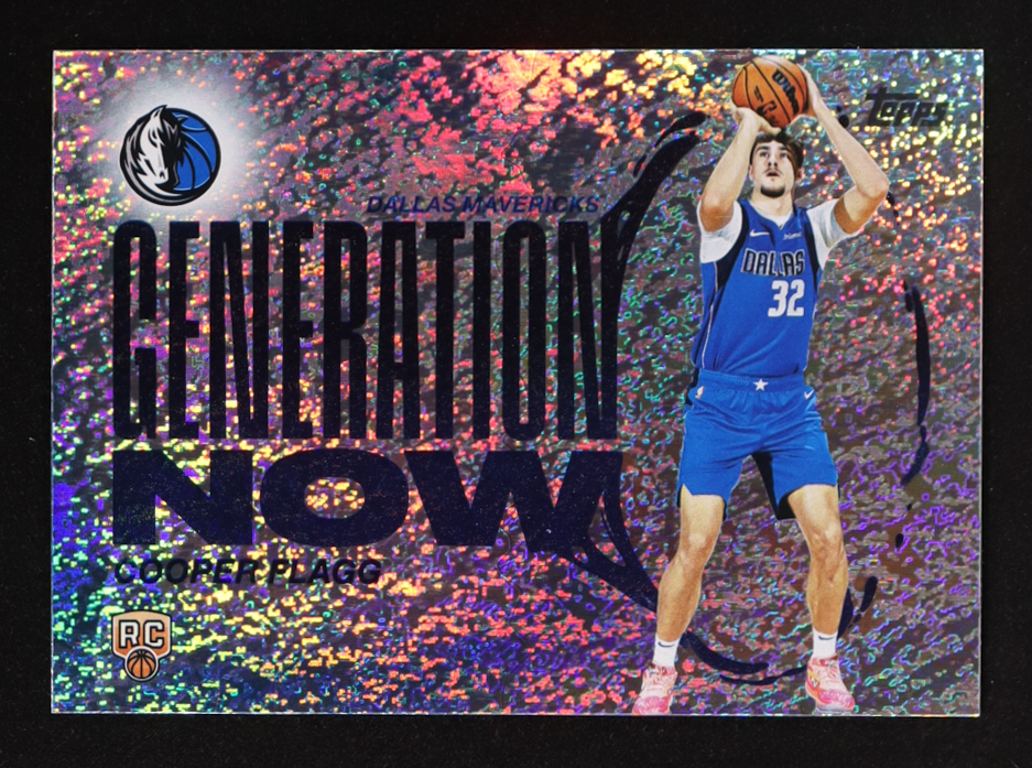 Cooper Flagg 2025-26 Topps Generation Now Holo Foil #GN1 RC at PristineAuction.com Cooper Flagg 2025-26 Topps Generation Now Holo Foil #GN1 RC at PristineAuction.com