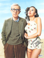 Scarlett Johansson & Woody Allen Signed 10x13 Photo (Beckett) at PristineAuction.com