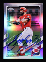 Eugenio Suarez Signed 2021 Topps Chrome Refractors #145 (Beckett) at PristineAuction.com