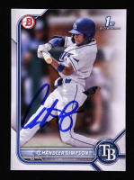 Chandler Simpson Signed 2022 Bowman Draft #BD26 RC (Beckett) at PristineAuction.com