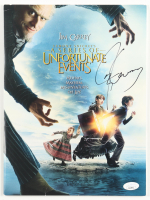 Jim Carrey Signed "Lemony Snicket's A Series of Unfortunate Events" 9x12 Folder (JSA) at PristineAuction.com