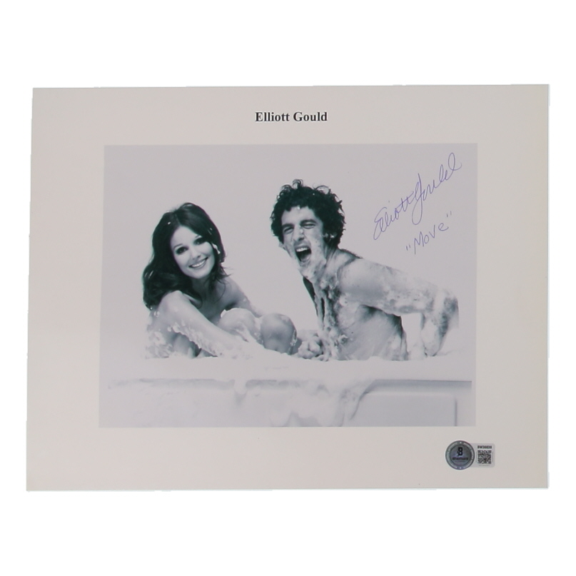 Elliott Gould Signed "Move" 8x10 Photo Inscribed "Move" (Beckett) at PristineAuction.com Elliott Gould Signed "Move" 8x10 Photo Inscribed "Move" (Beckett) at PristineAuction.com