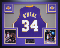 Shaquille O'Neal Signed Custom Framed Jersey Display (JSA) at PristineAuction.com