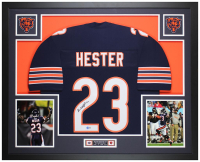Devin Hester Signed Custom Framed Jersey Display (Beckett) at PristineAuction.com