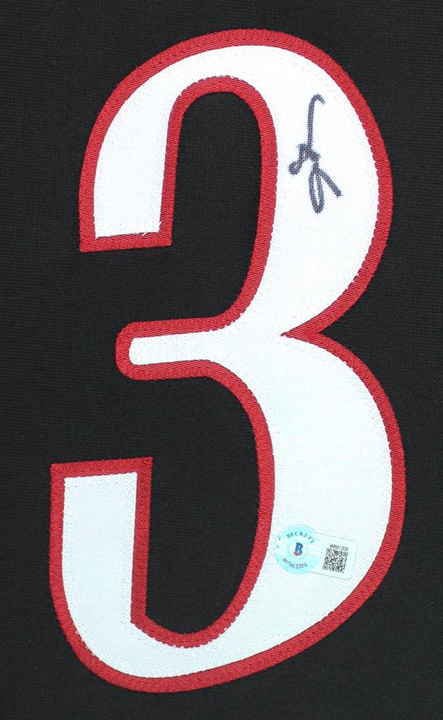 Allen Iverson Signed Custom Framed Jersey Display (Beckett) at PristineAuction.com Allen Iverson Signed Custom Framed Jersey Display (Beckett) at PristineAuction.com