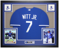 Bobby Witt Jr. Signed Royals Custom Framed Nike Authentic Jersey Display (Beckett) at PristineAuction.com