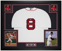 Carl Yastrzemski Signed Red Sox Custom Framed Jersey Inscribed "HOF 89" (Beckett) at PristineAuction.com