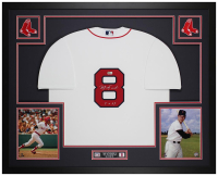 Carl Yastrzemski Signed Red Sox Custom Framed Nike Authentic Jersey Display Inscribed "TC 67" (Beckett) at PristineAuction.com