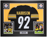 James Harrison Signed Custom Framed Jersey Display (Beckett) at PristineAuction.com
