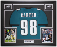 Jalen Carter Signed Custom Framed Jersey Display (Beckett) at PristineAuction.com