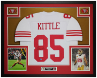 George Kittle Signed Custom Framed Jersey Display (Beckett) at PristineAuction.com