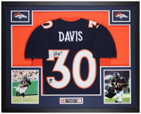 Terrell Davis Signed Custom Framed Jersey Display (Beckett) at PristineAuction.com
