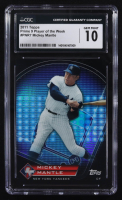 Mickey Mantle 2011 Topps Prime 9 Player of the Week #PN-R7 (CGC 10) at PristineAuction.com