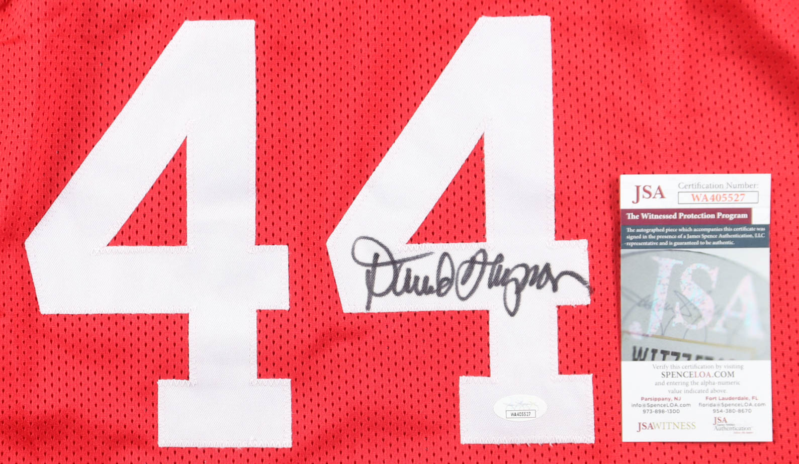 David Thompson Signed Jersey (JSA) at PristineAuction.com David Thompson Signed Jersey (JSA) at PristineAuction.com