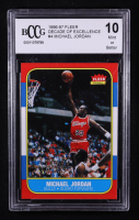 Michael Jordan 1996-97 Fleer Decade of Excellence #4 (BCCG 10) at PristineAuction.com