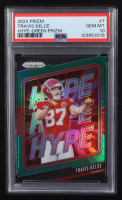Travis Kelce 2024 Panini Prizm Hype Green #7 (PSA 10) at PristineAuction.com