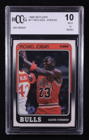 Michael Jordan 1988-89 Fleer #17 (BCCG 10) at PristineAuction.com