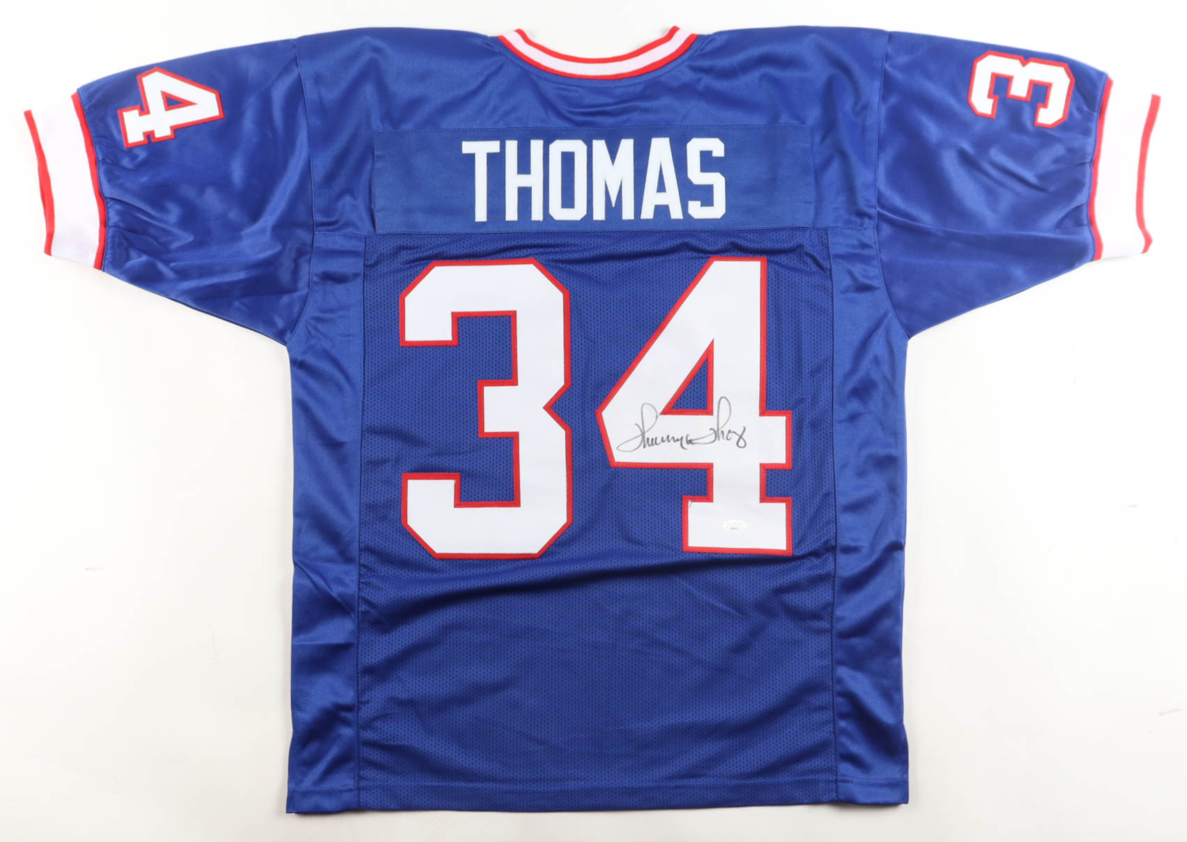 Thurman Thomas Signed Jersey (JSA) at PristineAuction.com Thurman Thomas Signed Jersey (JSA) at PristineAuction.com