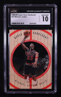 Michael Jordan 1998-99 Upper Deck Hardcourt #23 (CGC 10) at PristineAuction.com