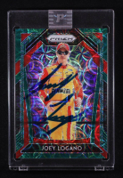 Joey Logano Signed 2020 Panini Prizm Prizms Green Scope #13 #98/99 at PristineAuction.com
