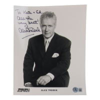 Alex Trebek Signed "Jeopardy" 8x10 Photo Inscribed "All The Very Best!" (Beckett) at PristineAuction.com