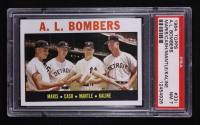 1964 Topps #331 AL Bombers / Roger Maris / Norm Cash / Mickey Mantle / Al Kaline (PSA 7) at PristineAuction.com