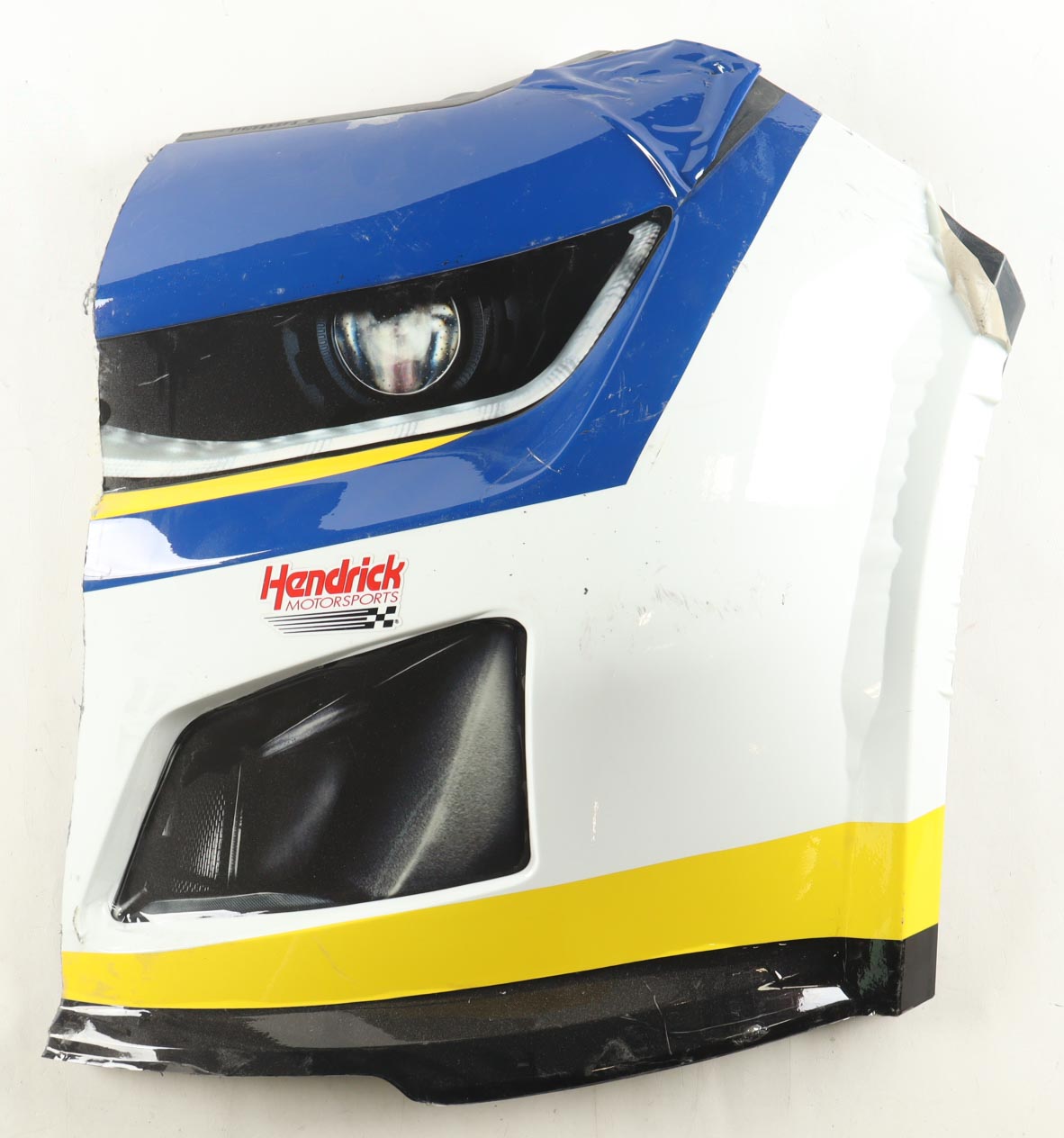 Chase Elliott Race-Used 2023 NASCAR Cup Series #9 NAPA Auto Parts Left Partial Nose Car Piece (Hendrick Motorsports) at PristineAuction.com Chase Elliott Race-Used 2023 NASCAR Cup Series #9 NAPA Auto Parts Left Partial Nose Car Piece (Hendrick Motorsports) at PristineAuction.com