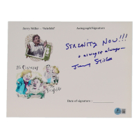 Jerry Stiller Signed "Seinfeld" 8x10 Photo Inscribed "Serenity Now!!! + Alwayst Always" (Beckett) at PristineAuction.com