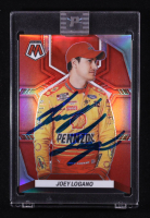 Joey Logano Signed 2023 Panini Chronicles Mosaic Red #8 #19/99 at PristineAuction.com