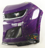 Alex Bowman Race-Used 2023 Wurth 400 #48 Ally Left Partial Nose Car Piece (Hendrick Motorsports) at PristineAuction.com