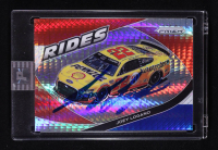 Joey Logano Signed 2022 Panini Prizm Prizms Hyper Red White and Blue #70 at PristineAuction.com