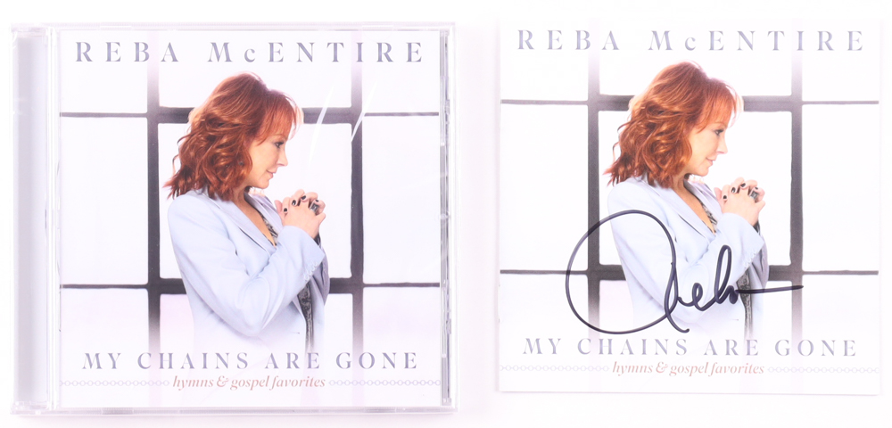 Reba McEntire Signed "My Chains Are Gone" CD Album Insert (JSA) at PristineAuction.com Reba McEntire Signed "My Chains Are Gone" CD Album Insert (JSA) at PristineAuction.com