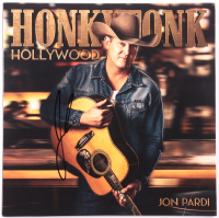 Jon Pardi Signed "Honkytonk Hollywood" Vinyl Record Album Cover (JSA) at PristineAuction.com