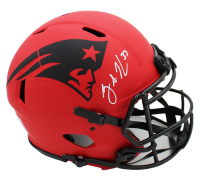 Rodney Harrison Signed Patriots Full-Size Authentic On-Field Rave Alternate Speed Helmet (JSA) at PristineAuction.com