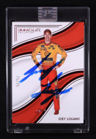 Joey Logano Signed 2023 Panini Chronicles Immaculate Red #88 #75/75 at PristineAuction.com