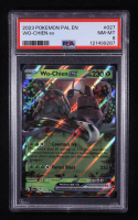 Wo-Chien ex 2023 Pokemon Paldea Evolved #27 Holo (PSA 8) at PristineAuction.com
