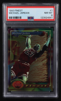 Michael Jordan 1993-94 Finest #1 (PSA 8) at PristineAuction.com