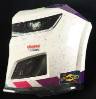 Alex Bowman Race-Used 2022 All-Star Race #48 Ally Left Partial Nose Car Piece (Hendrick Motorsports) at PristineAuction.com