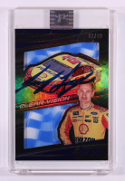 Joey Logano Signed 2017 Panini Torque Clear Vision Blue #12 #02/99 at PristineAuction.com