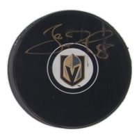 James Neal Signed Golden Knights Logo Hockey Puck (JSA) at PristineAuction.com