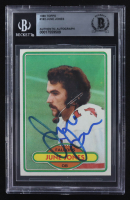 June Jones Signed 1980 Topps #182 (BGS) at PristineAuction.com