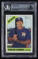 Carlos Correra Signed 2015 Topps Heritage #563 RC (BGS) at PristineAuction.com